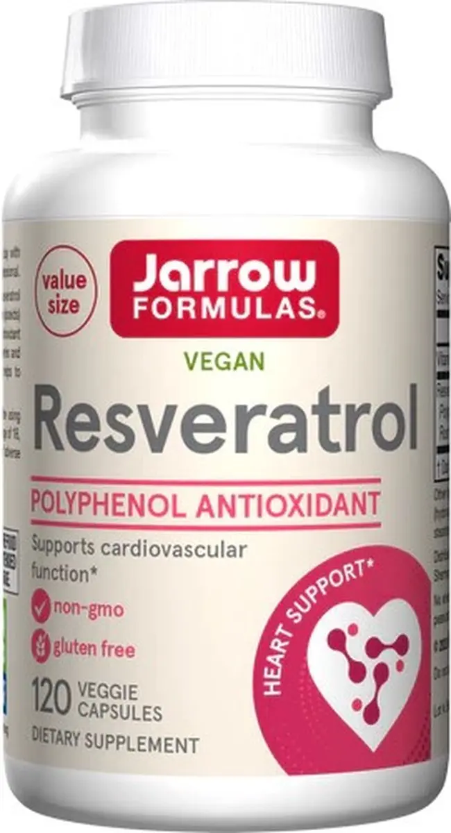 Resveratrol 100 mg (120 Vegetarian Capsules)