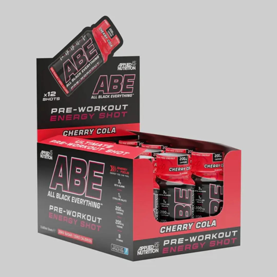 Applied Nutrition ABE Ultimate Pre-Workout Shot Cherry Cola - 12x60ml