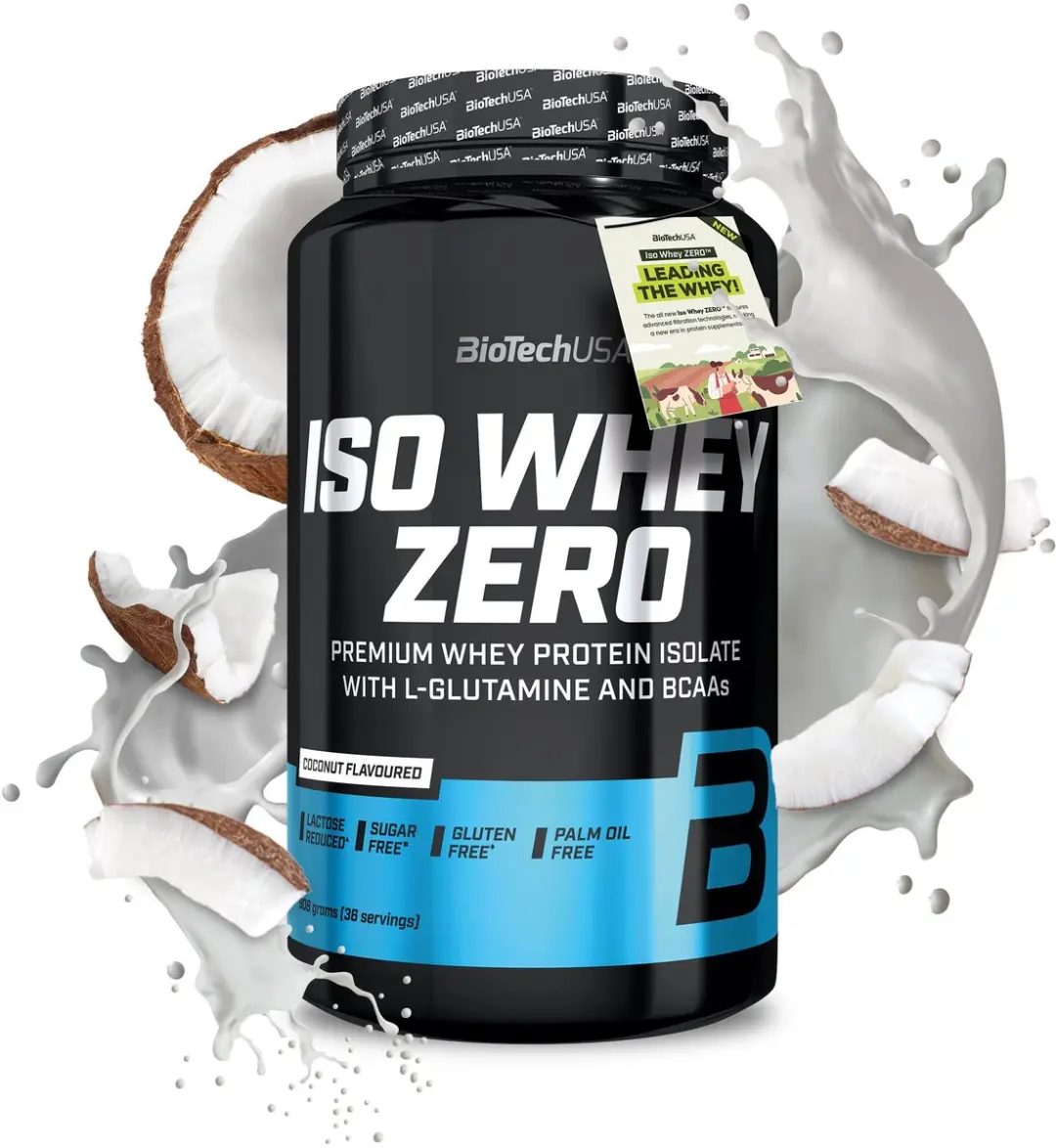 BioTechUSA Iso Whey Zero Kokosnoot 908g