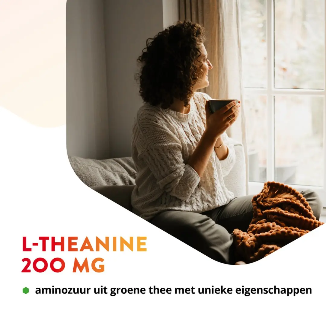 Vitals L-Theanine 200mg - 60 Capsules