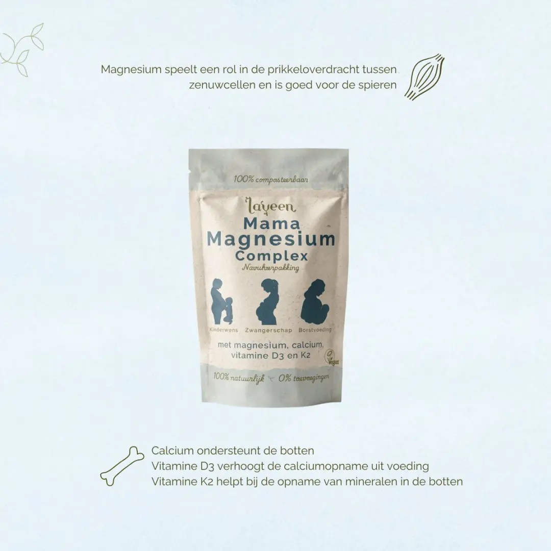 Laveen Mama Magnesium Complex 30 Capsules - Vegan