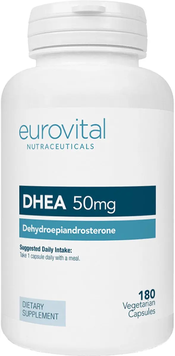 EuroVital DHEA 50mg Vegetarische Capsules - 60 Stuks