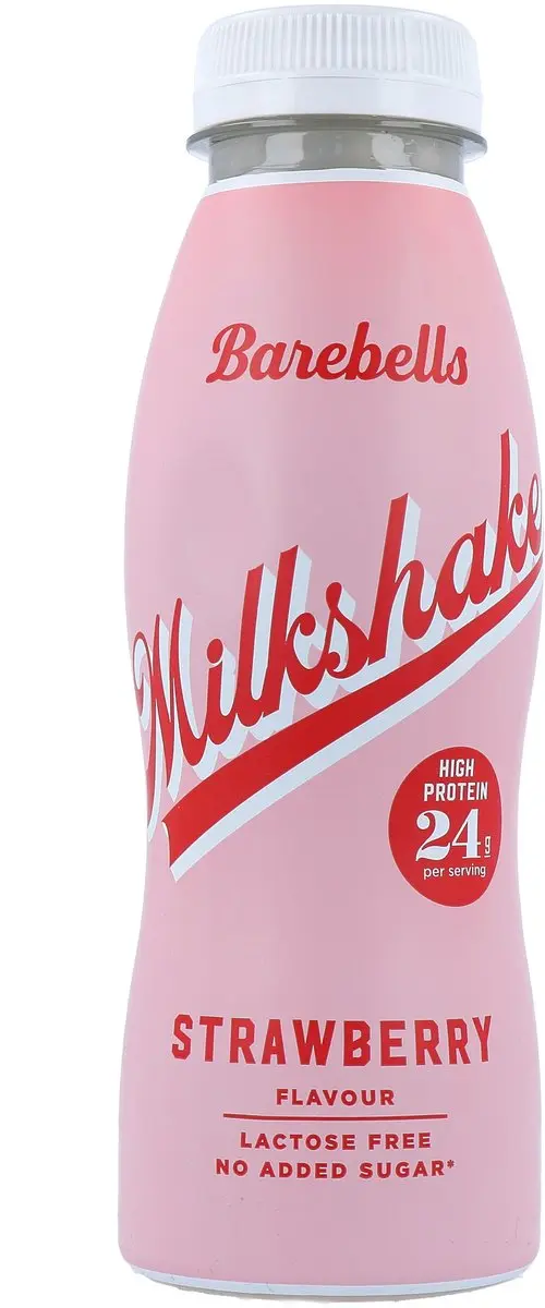Barebells Milkshake Eiwitshake 330ml - Aardbei - afbeelding 6 van 6