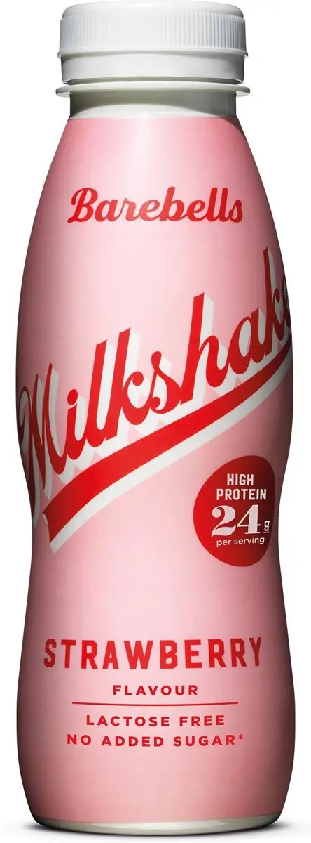 Barebells Milkshake Eiwitshake 330ml - Aardbei