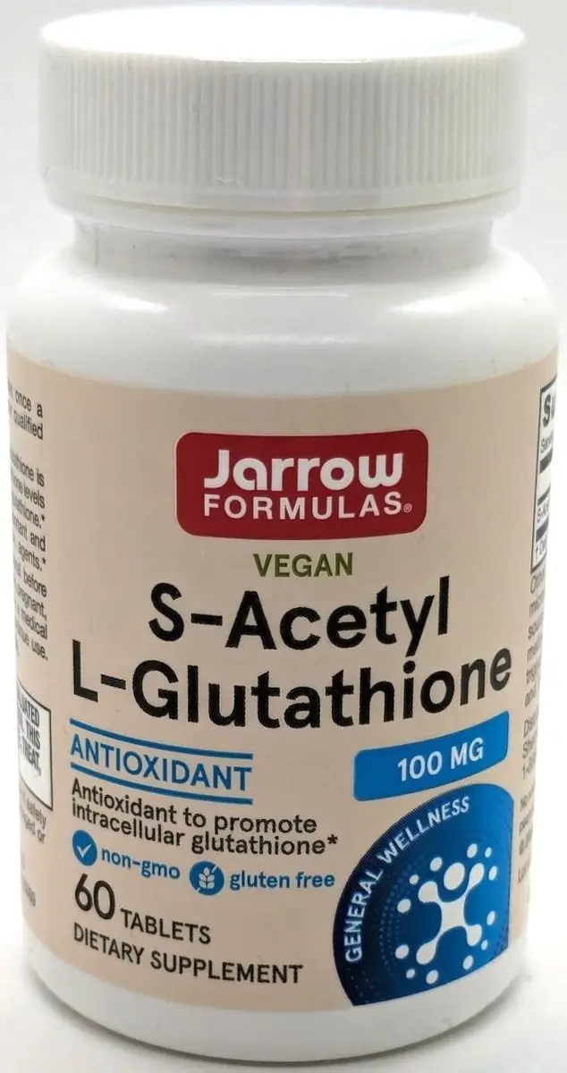 Jarrow Formulas S-Acetyl L-Glutathione 100mg - 60 Tabletten