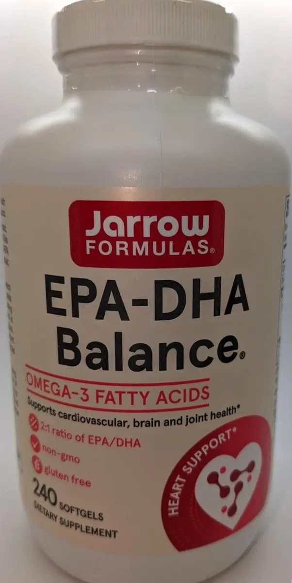 Jarrow Formulas EPA-DHA Premium Balance Visolie 1000mg - 240 Softgels