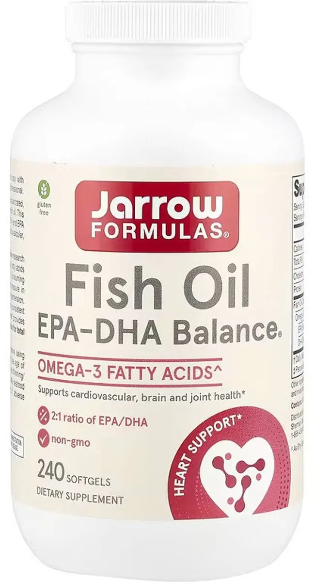Jarrow Formulas EPA-DHA Premium Balance Visolie 1000mg