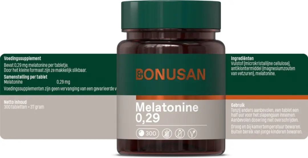 Bonusan Melatonine 300 Tabletten