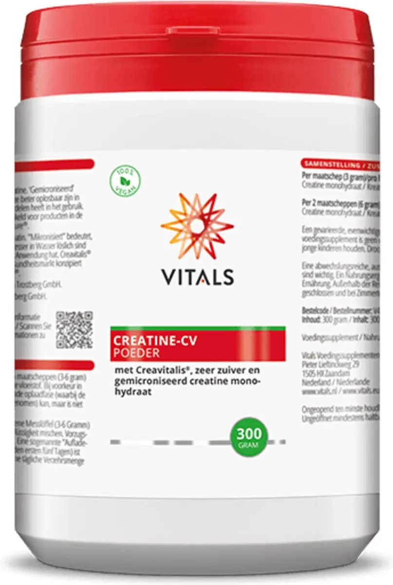 Vitals Creatine-CV 300g Poeder