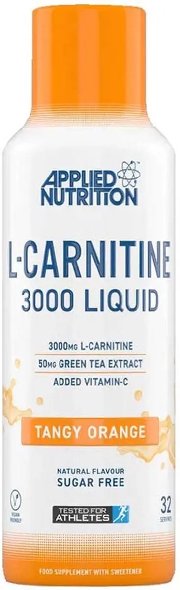 Applied Nutrition Liquid L-Carnitine 495ml - Tangy Orange