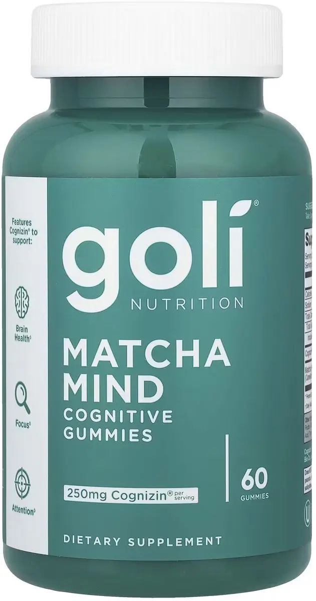 Goli Nutrition Matcha Mind Gummies