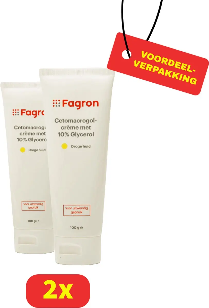 Fagron Cetomacrogolcrème 10% Glycerol