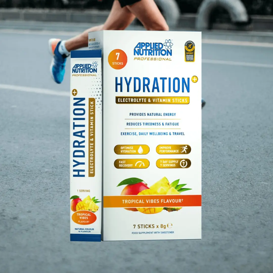 Applied Nutrition Hydration+ Electrolyte Sticks 56g - 7x8g Tropisch