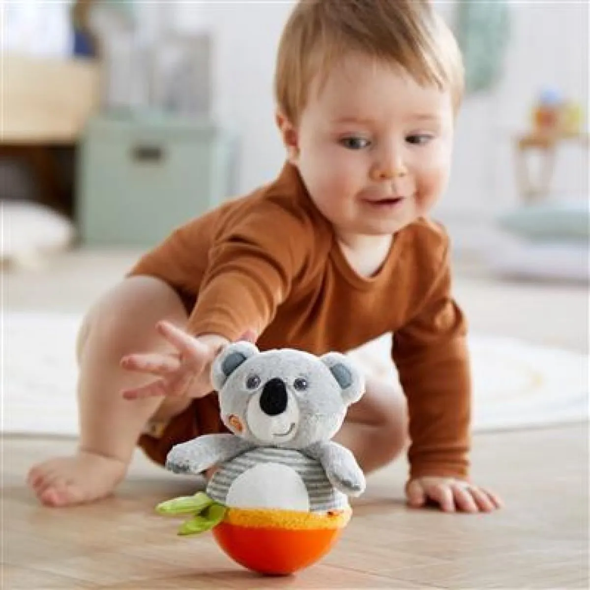 HABA Duikelaartje Koala Tuimelfiguur - Multi color - afbeelding 6 van 6