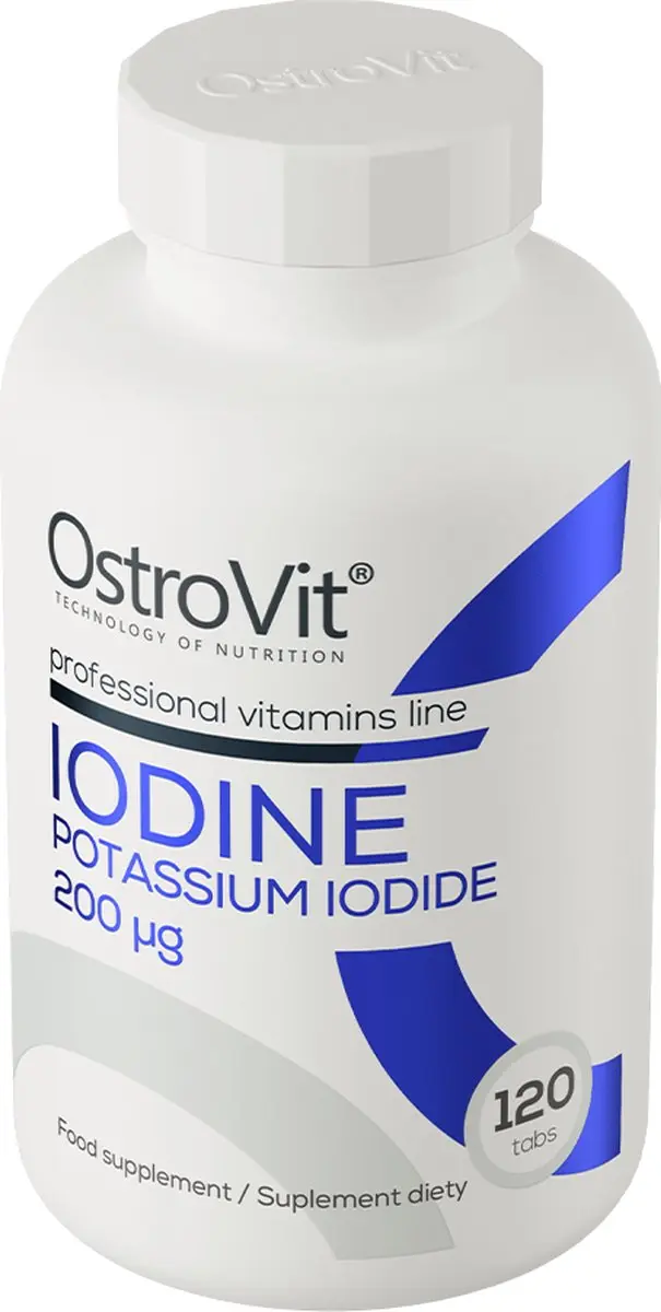 OstroVit Kaliumjodide 200µg Tabletten - 120 Stuks