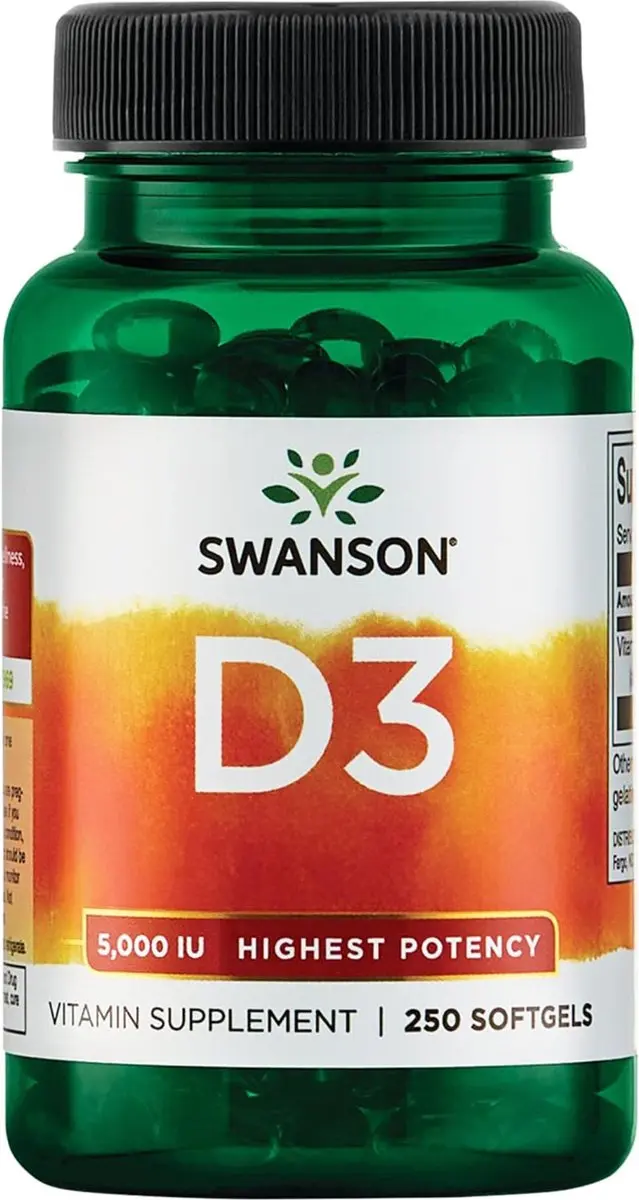 Swanson Vitamine D3 5000 IE