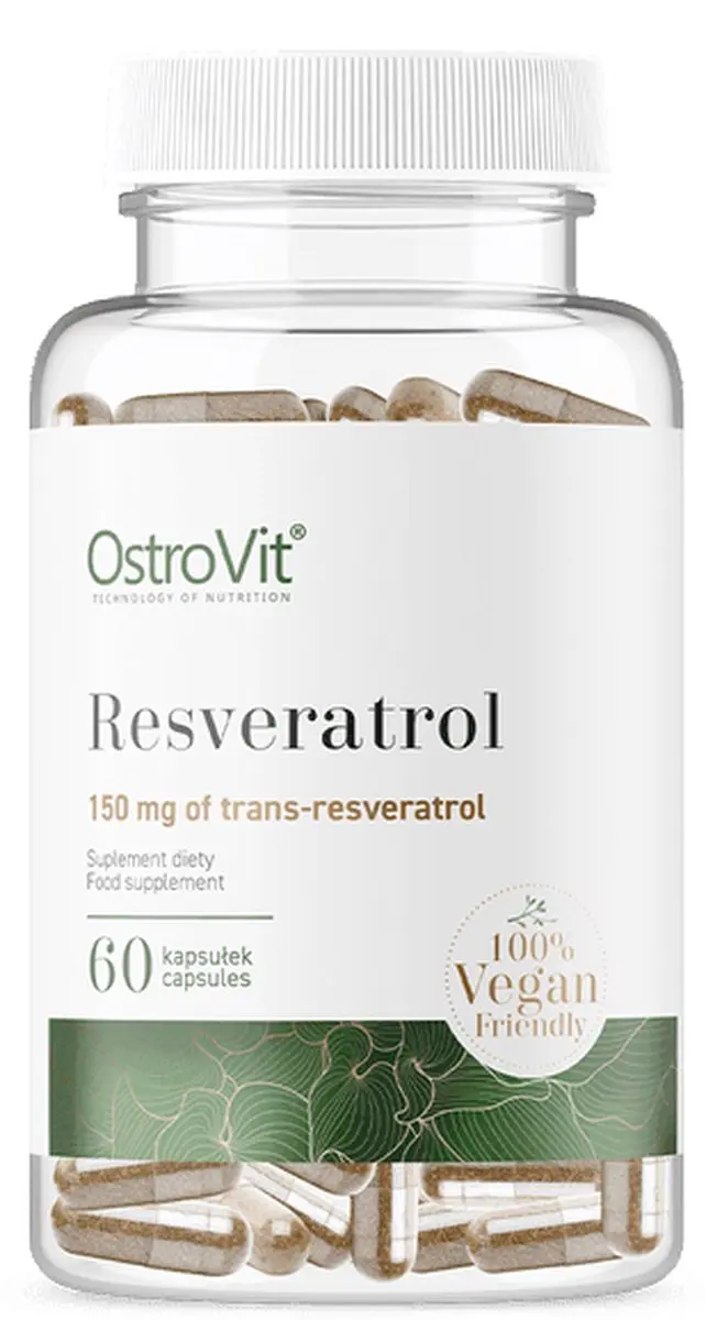 OstroVit Resveratrol HPMC 60 VEGE Capsules