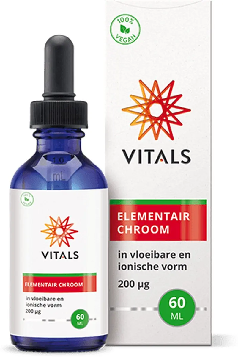 Vitals Elementair Chroom 200mcg 60ml