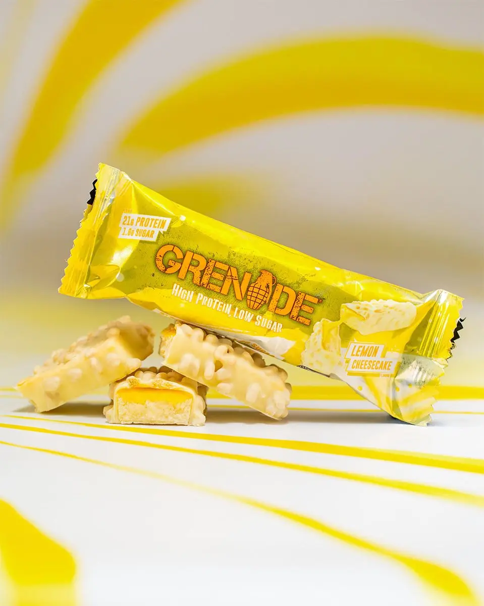Grenade Eiwitreep Lemon Cheesecake - 21g Eiwit - 12 Stuks
