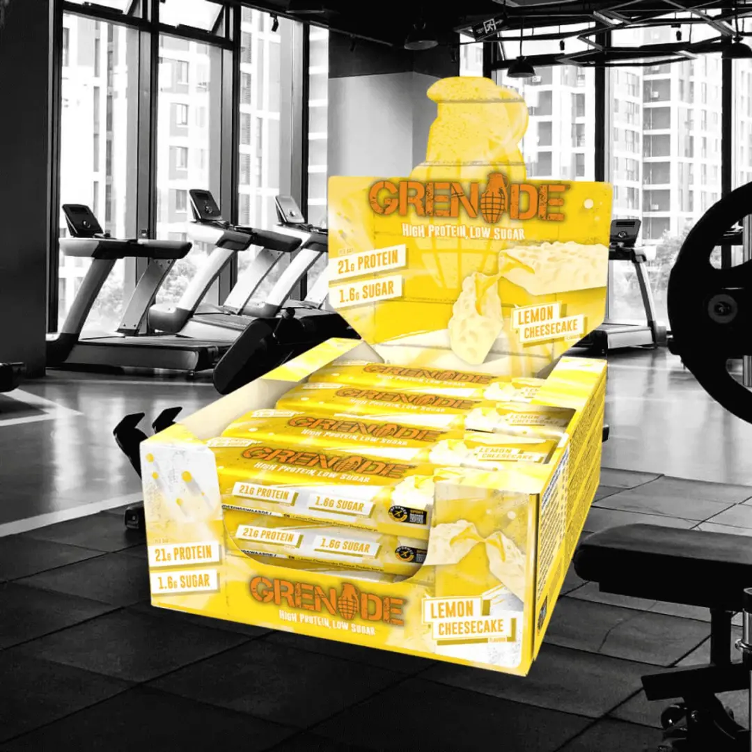 Grenade Eiwitreep Lemon Cheesecake - 21g Eiwit - 12 Stuks