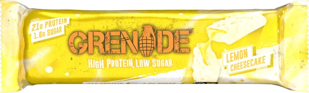 Grenade Eiwitreep Lemon Cheesecake - 21g Eiwit - 12 Stuks