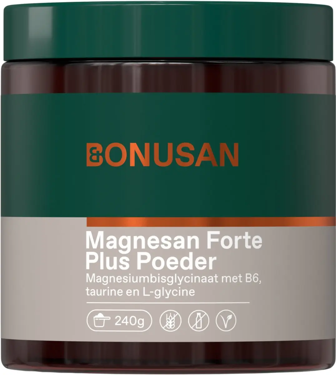 Bonusan Magnesan Forte Plus Magnesiumpoeder 240g