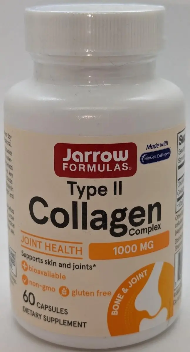 Jarrow Formulas Type II Collagen Complex 60 Capsules