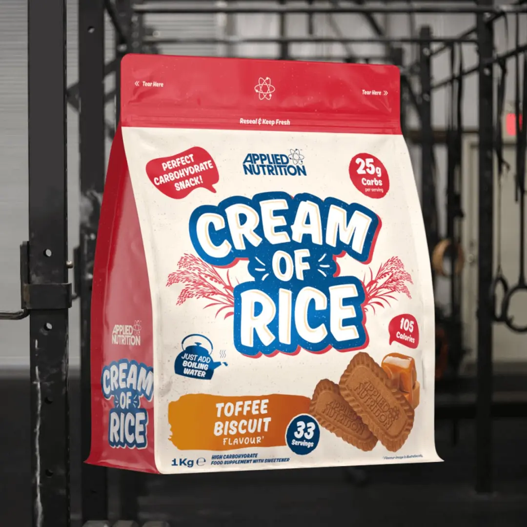 Applied Nutrition Cream of Rice Toffee Biscuit 1000g