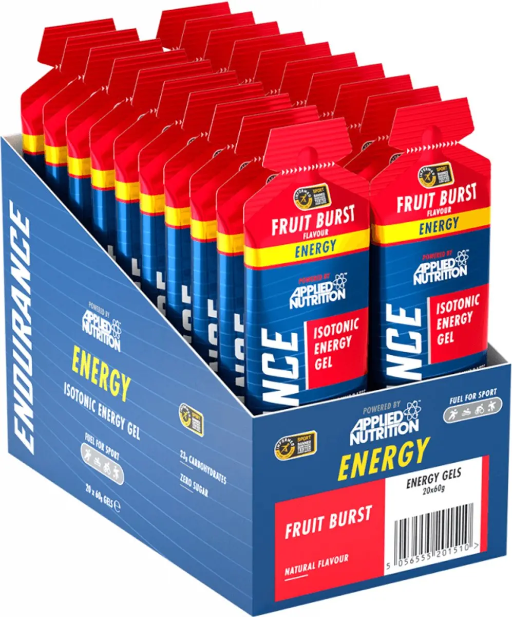 Applied Nutrition Endurance Energy Gel 20x60ml Fruit Burst