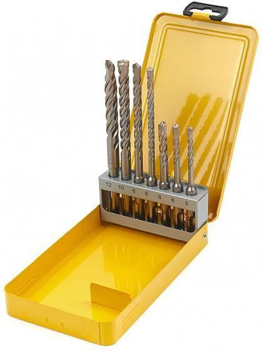 DeWalt DT9701-QZ SDS Plus Boor 7-delig - afbeelding 6 van 6