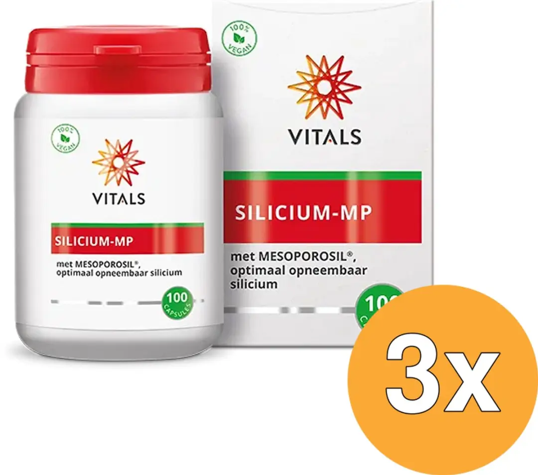 3x Vitals Silicium-MP (100 capsules)