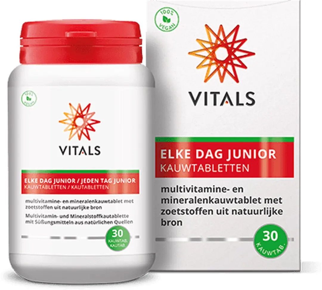 Vitals Elke Dag Junior Kauwtabletten