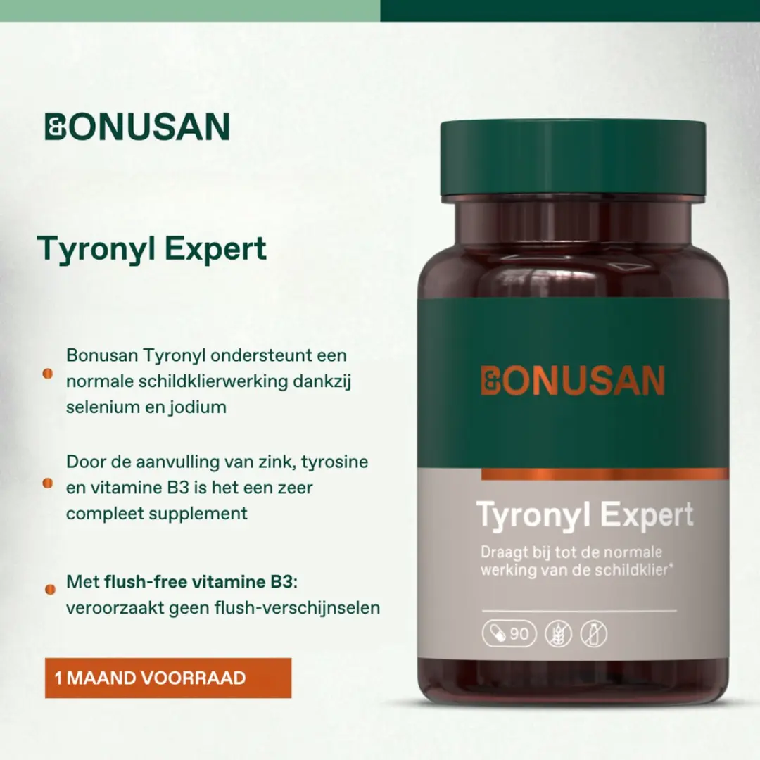 Bonusan Thyronyl Voedingssupplement - 90 Capsules