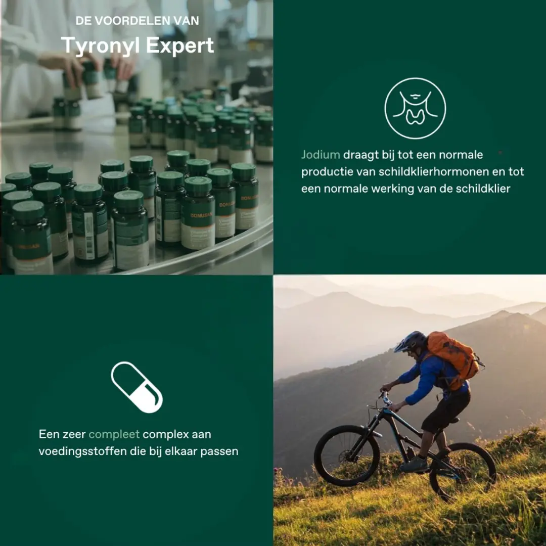 Bonusan Thyronyl Voedingssupplement - 90 Capsules
