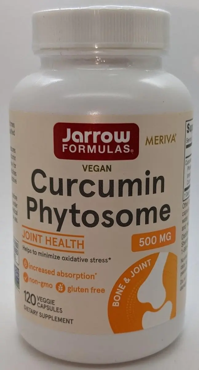 Jarrow Formulas Curcumin Phytosome 120 Capsules - 500mg