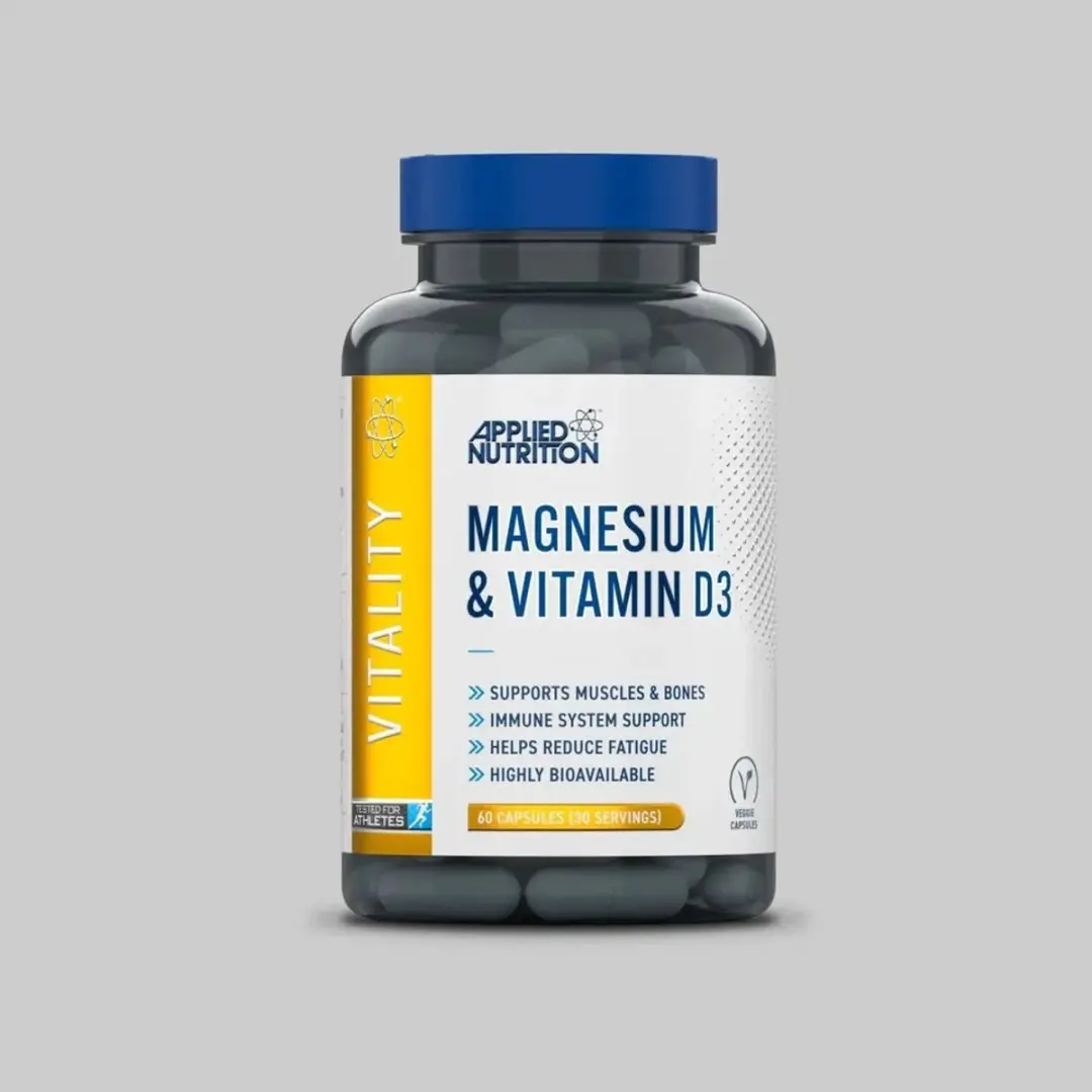 Magnesium & Vitamin D3 - 60 caps