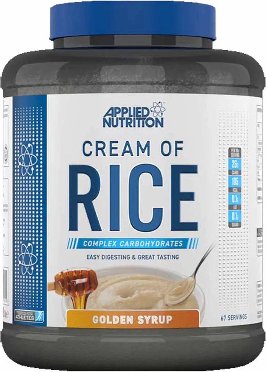 Applied Nutrition Cream of Rice Golden Syrup 2000g - afbeelding 6 van 6