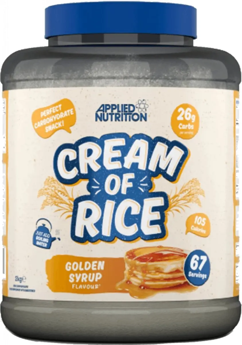 Applied Nutrition Cream of Rice Golden Syrup 2000g