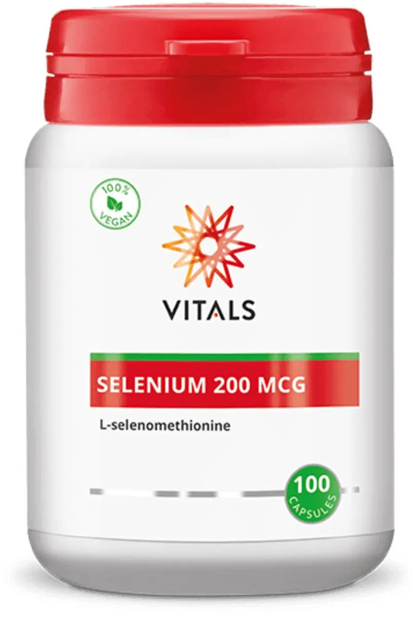 Vitals Selenium 200mcg 100 Capsules