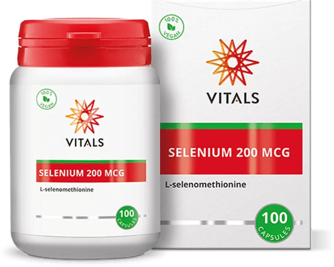 Vitals Selenium 200mcg 100 Capsules
