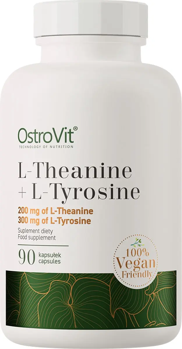 OstroVit Theanine + Tyrosine VEGE 90 Capsules