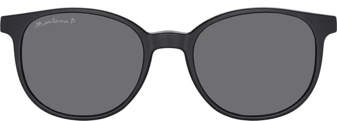 Montana Leesbril MRC2 +2.00 Zwart - met Clip-on Zonnebril