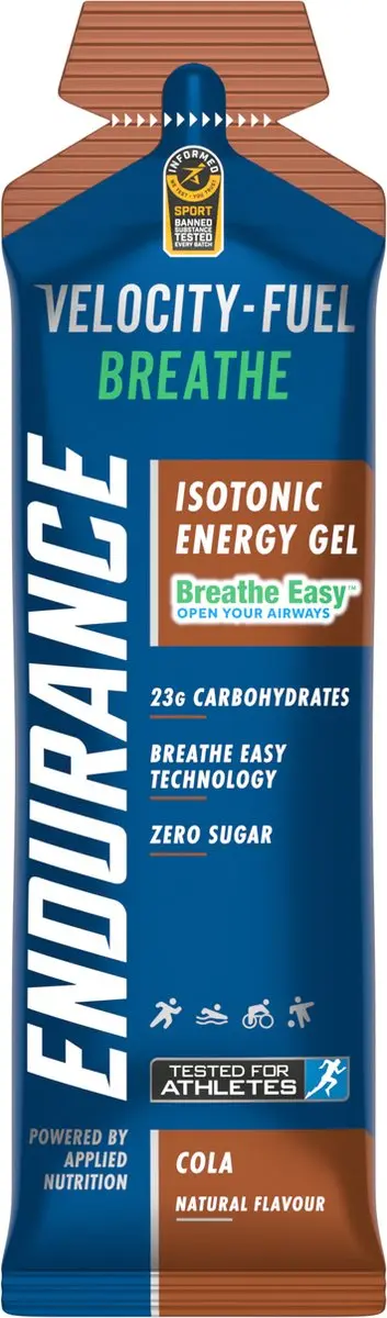 Applied Nutrition Velocity Fuel Breathe Energiegel Cola - 20x60ml