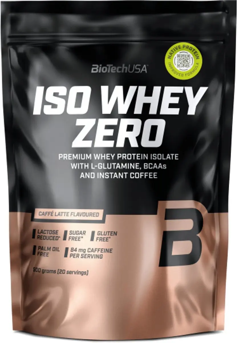 BioTechUSA ISO WHEY Zero Eiwitpoeder 454g