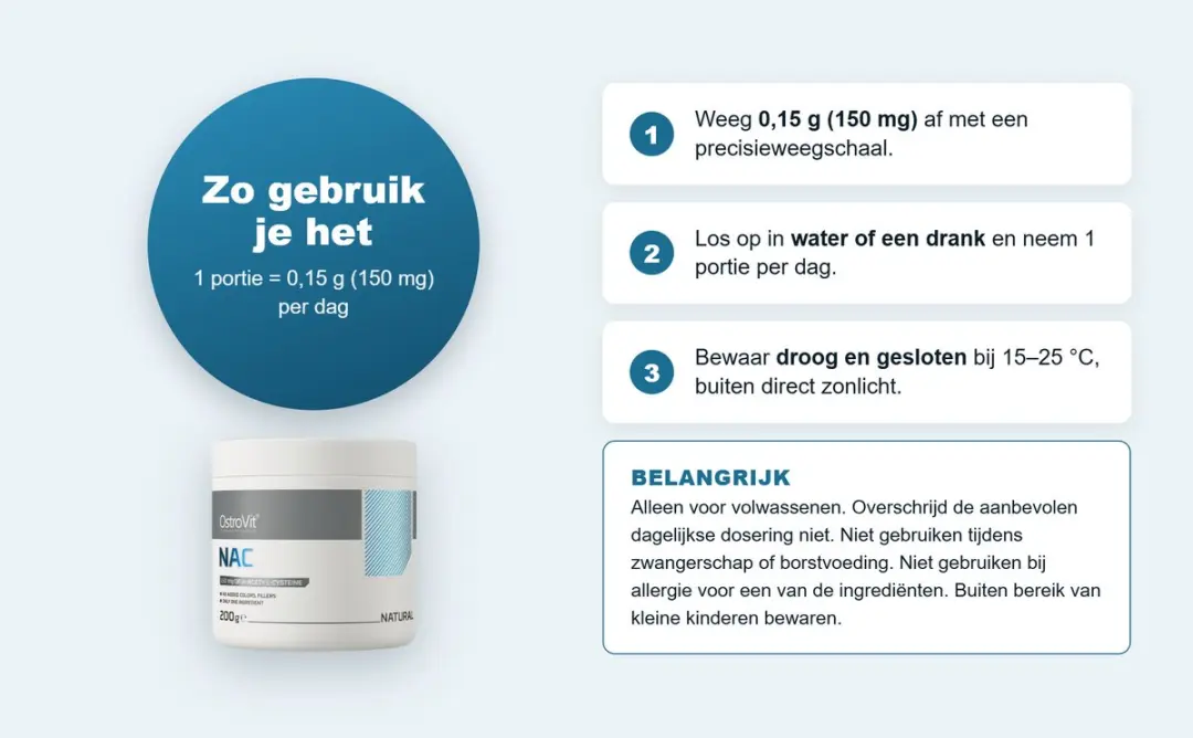 OstroVit NAC 200g Aminozurenpoeder