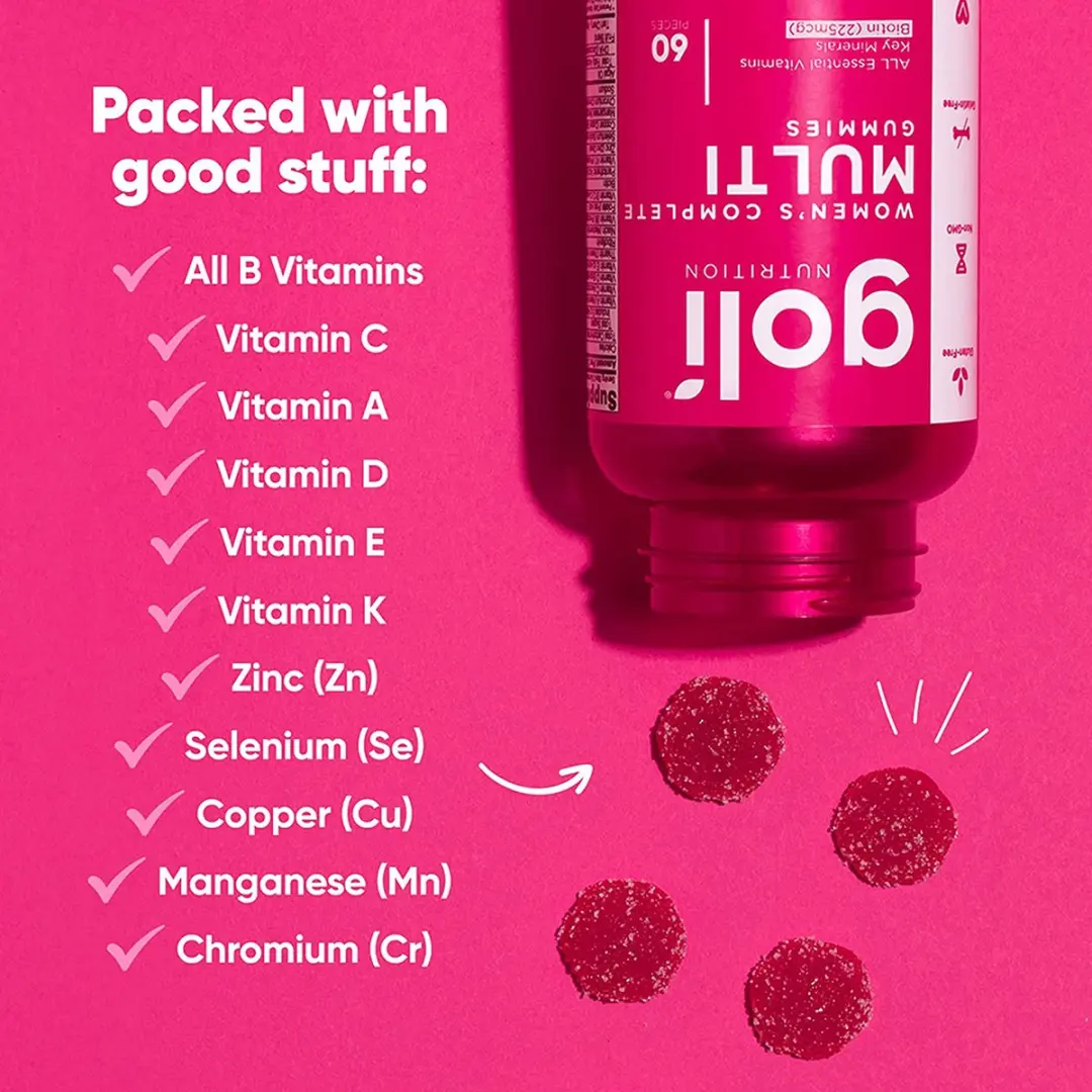 Goli Women's Complete Multi (60 gummies)