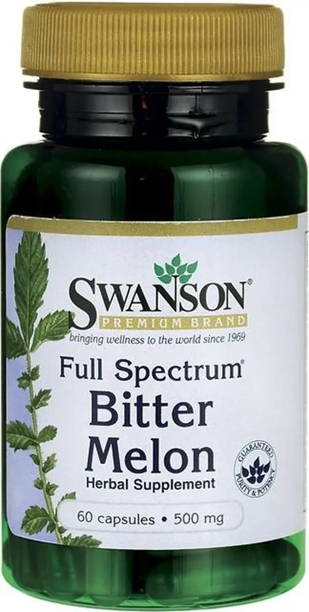 Swanson Bitter Meloen 60 Capsules