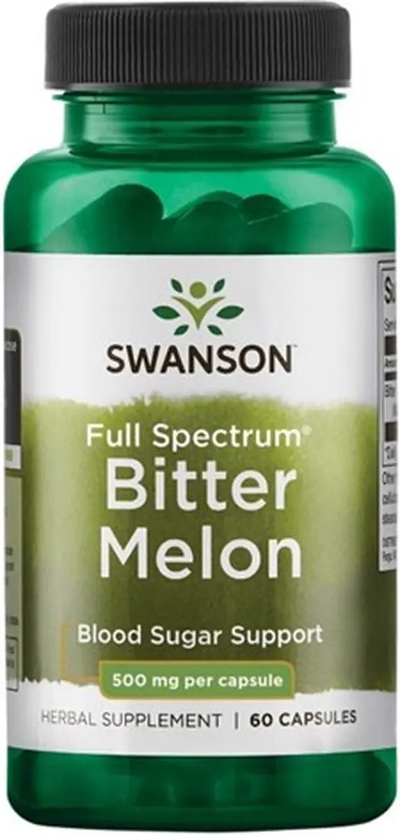 Swanson Bitter Meloen 60 Capsules