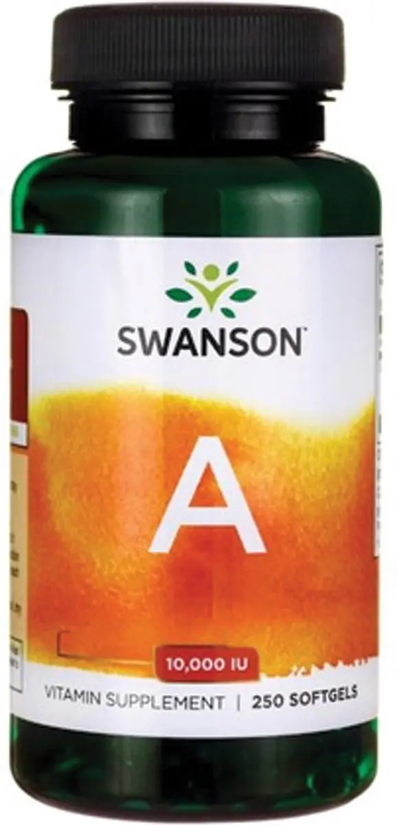 Swanson Vitamine A 10.000 IU 250 Softgels