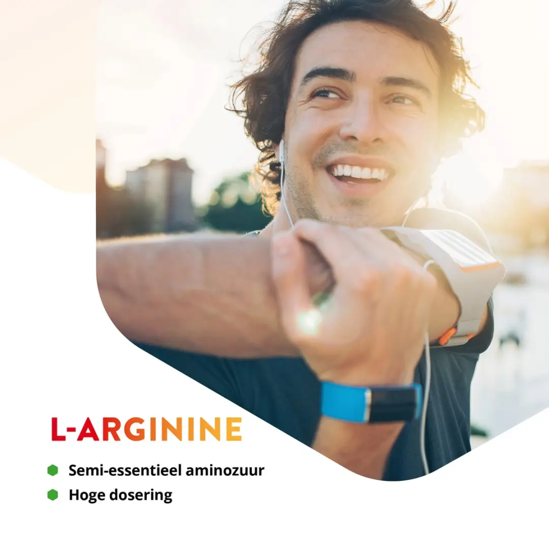 Vitals L-Arginine 500mg Capsules - 60 Stuks